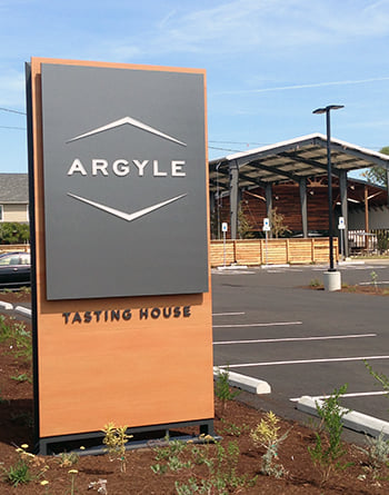Argyle Tasting House Sign 3 - Tru-Grain made with Resysta - HDG Building Materials