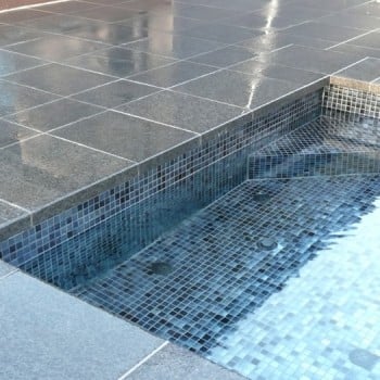 Butterfly Black Basalt Pool Pavers - HDG Building Materials
