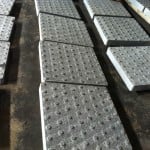 Butterfly Black Tactile Paving Stone - HDG Building Materials
