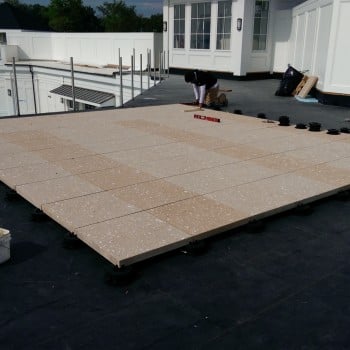 Buzon Pedestals and Concrete Pavers in Country Club Terrace