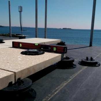 Buzon Pedestals and Concrete Pavers in Country Club Terrace Application
