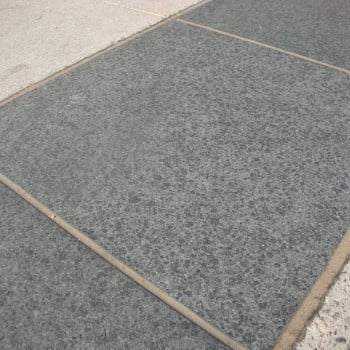 Butterfly Black Basalt Square Stone Pavers - Cityscape Fountain - HDG Building Materials