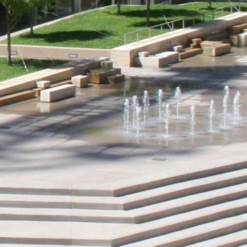 Water Feature at CityScape - HDG Building Materials