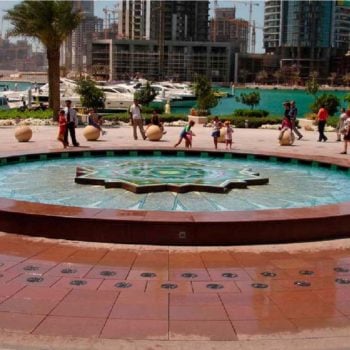 Buzon Pedestal Public Marina Application - HDG Building Materials