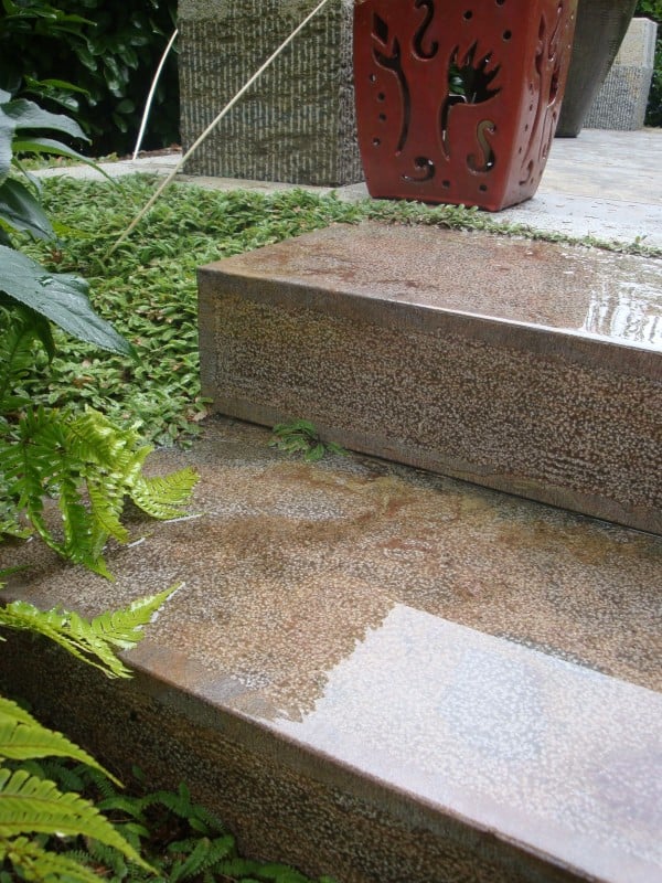 Rusty Caviar Blue Cubic Limestone