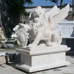 Travertine Stone Sculpture
