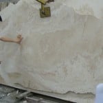 Travertine Stone Block from HDG Building Materials Partner Quarry