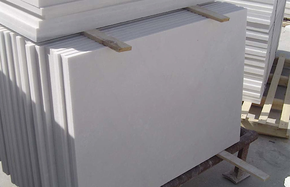 Snow White Marble Architectural Stone - HDG building Materials