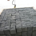 Black Basalt Cube Cobblestone - HDG Building Materials