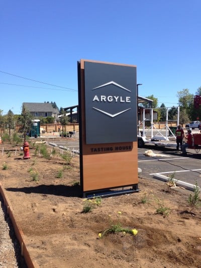 Argyle Tasting House Sign 1 - Resysta TruGrain - HDG Building Materials
