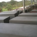 Large Black Basalt Slabs - HDG Building Materials