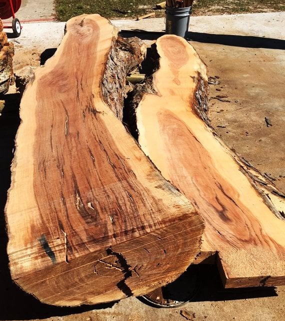 Tropical Hardwood Slab - HDG Building Materials