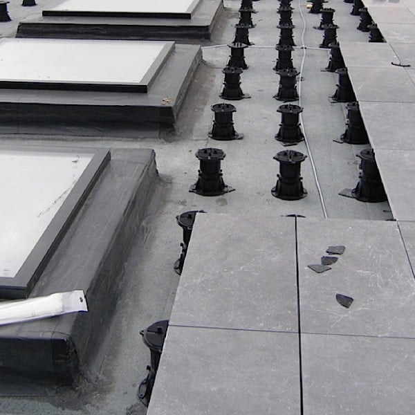 Buzon Pedestals with Stone Slabs - HDG Building Materials