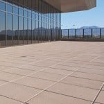HDG SW Series Concrete Paver - Building Terrace Set on Buzon Pedestals