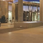 HDG SW Series Concrete Paver - Mixed Textures and Colors in Walkway