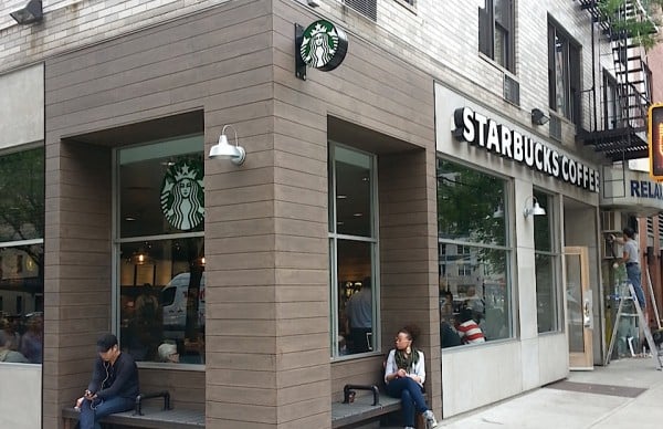 Tru-Grain made with Resysta - Starbucks Manhattan - HDG Building Materials