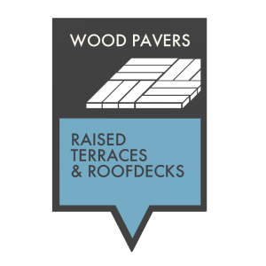 Wood Pavers for Raised Terraces and Roofdecks - HDG Building Materials