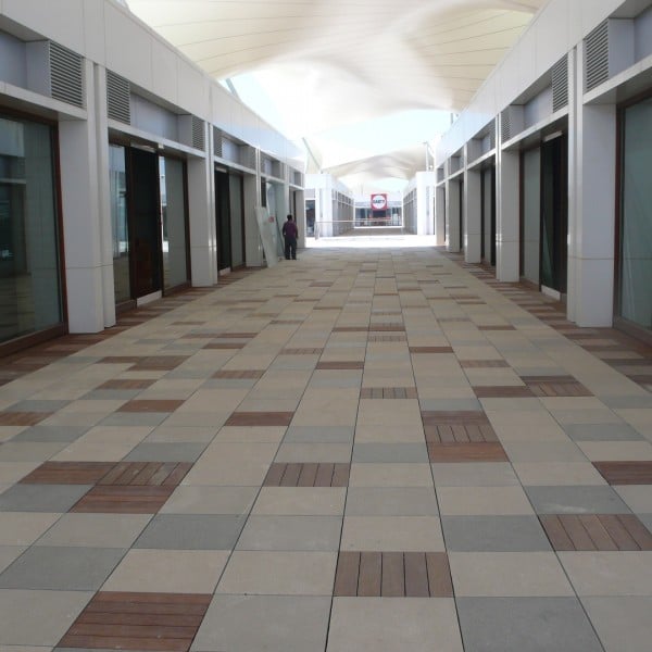 BC Series Buzon Pedestals with Stone Tile - Marina Application 2 - HDG Building Materials