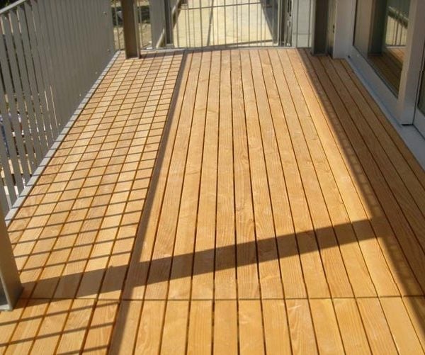 Buzon Pedestals with Wood Decking 2 - HDG Building Materials