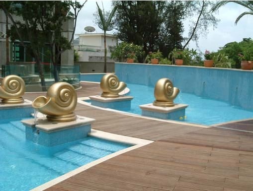 Buzon Pedestals with Wood Decking 5 - HDG Building Materials