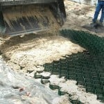Cell-Tek LSG Series Subgrade Confinement System filling - HDG Building Materials