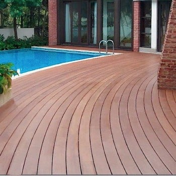 Resysta Tru Grain Decking Flooring Pool Surround - HDG Building Material