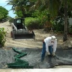 Cell-Tek LSG Series Subgrade Confinement System start install - HDG Building Materials
