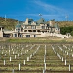 Belle Fiore Winery Stone and Slate House View From Vineyard - HDG Building Materials