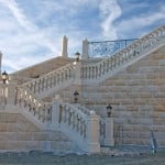 Belle Fiore Winery Granite Stairs - HDG Building Materials