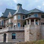Belle Fiore Winery Architectural Natural Stone with Slate Roof - HDG Building Materials