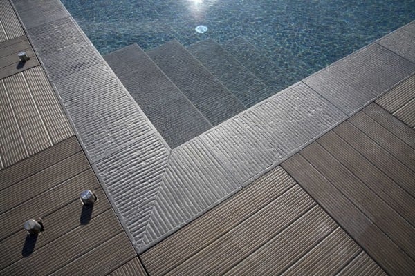 HDG Perlino Grey Limestone - Corduroy finish