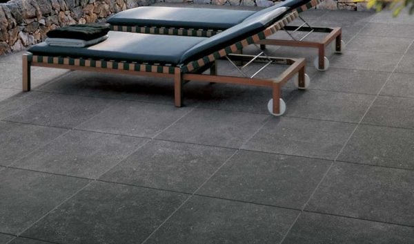 HDG Kaia Black Porcelain Pavers - HDG Building Materials