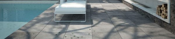 HDG Sierra Graphite Porcelain Decking Tile - HDG Building Materials