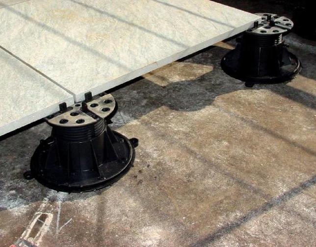 Porcelain Paver on Buzon Pedestal - HDG Building Materials