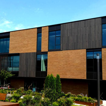 Resysta Cladding in contrasting colors and finishes - Portland OR