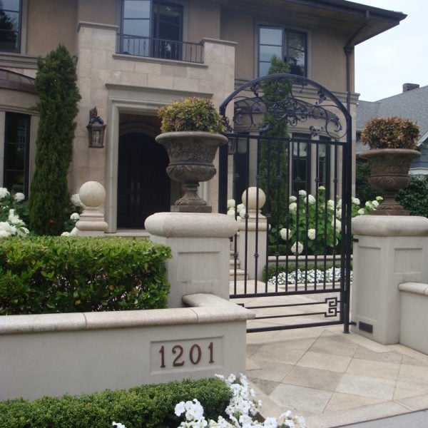 Image of Residence with Natural Stone Throughout Structure and Landscape is Majestic - HDG Building Materials