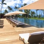 Adult Pool Deck with Ipe Wood Decking over Buzon Pedestals