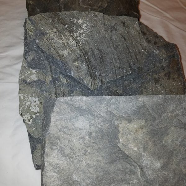 Basalt Images Front to Back - Light Grey, Medium Grey and Dark Grey/Black - HDG Building Materials