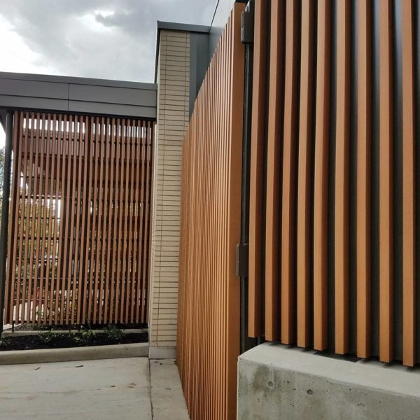 Resysta Privacy Screen Application - HDG Building Materials