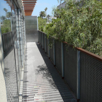 Fiberglass Reinforced Plastic Grating - Balcony - Application