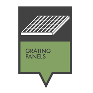Grating Panels - Fiberglass Reinforced Plastic - HDG Grating Panels - Fiberglass Reinforced Plastic - HDG
