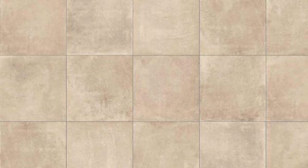 HDG Concrete Taupe 3CM Porcelain Paver with Cream Tan Fine Concrete Finish Pattern - HDG Building Materials