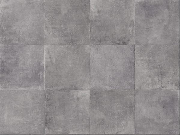 SH 3CM Concrete Smoke Drive Over Porcelain Paver Pattern - HDG Building Materials