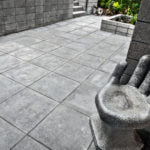 Courtyard with HDG Concrete Pavers