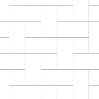 Paver Layout with Combination Herringbone Pattern 12x12 12x24