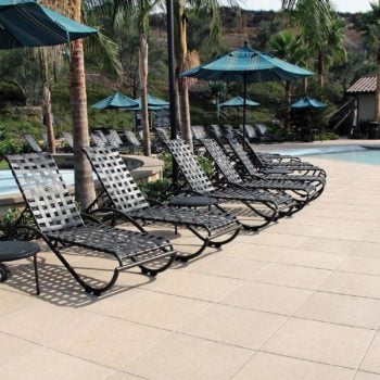 HDG SW Series Concrete Pavers 24x24 Pool Decking Application