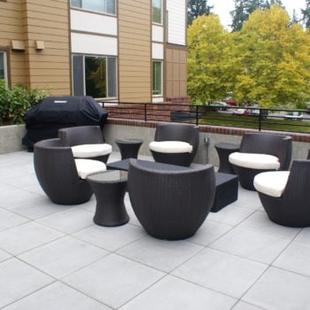 Rooftop Deck with HDG Concrete Pavers