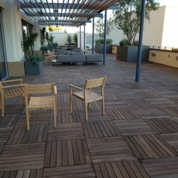 Massaranduba-2x2-Hardwood-Pavers - HDG Building Materials