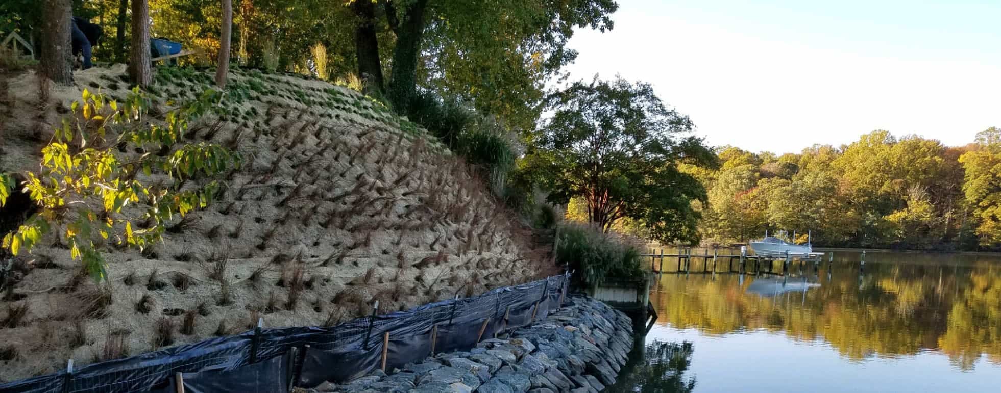 Beach Front Erosion Control with SlopeGrid