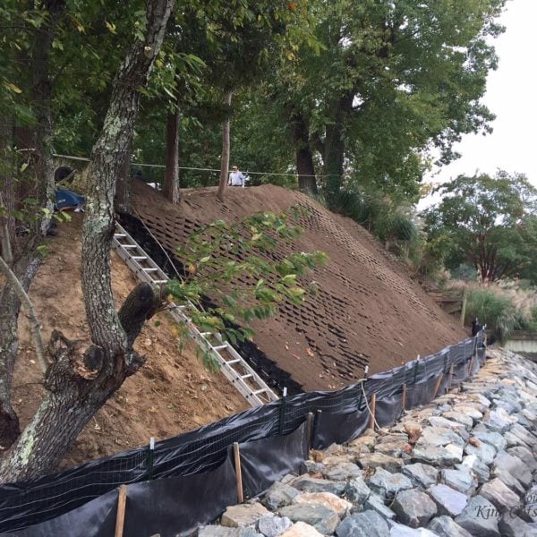 Steep Hill Retaining Wall How To Build A Retaining Wall On A Steep